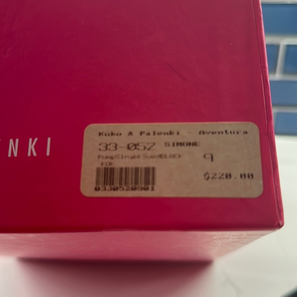 KOKO & Palenki Black Suede Sling Backs size 9 - Picture 6 of 6